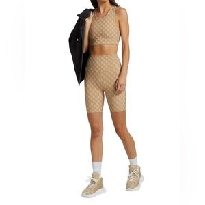 Anine Bing Monogram Print Activewear Set 💛